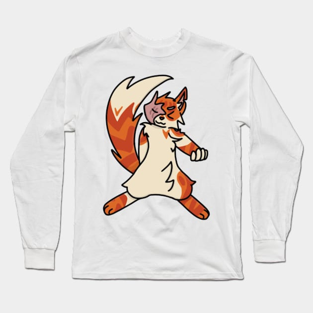 Brightheart Whipping Long Sleeve T-Shirt by ceolsonart